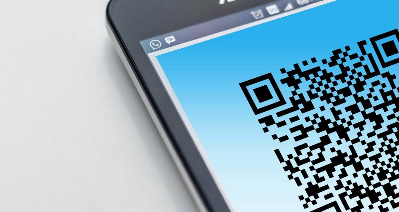 Code QR sur les appareils mobiles