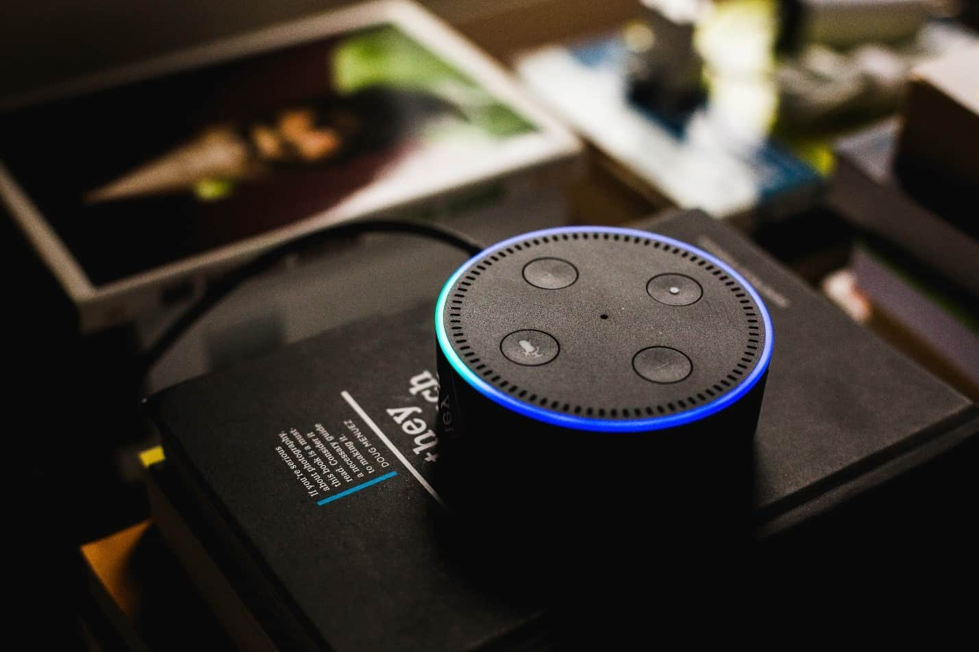 Enceintes connectée Amazon Alexa Echo Dot