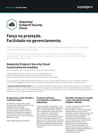 Kaspersky Endpoint Security Cloud - Fiche Technique